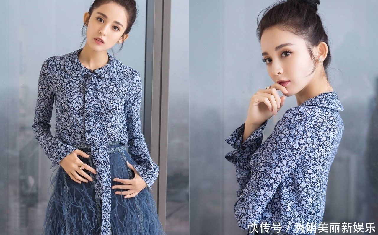  『毛衣』印花穿不好，连娜扎都变土气了，只有get这2点，才能秒变小仙女