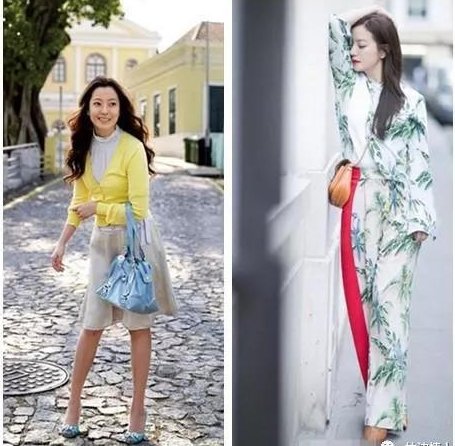 当42岁赵薇撞上41岁金喜善，网友:差距一目了然!