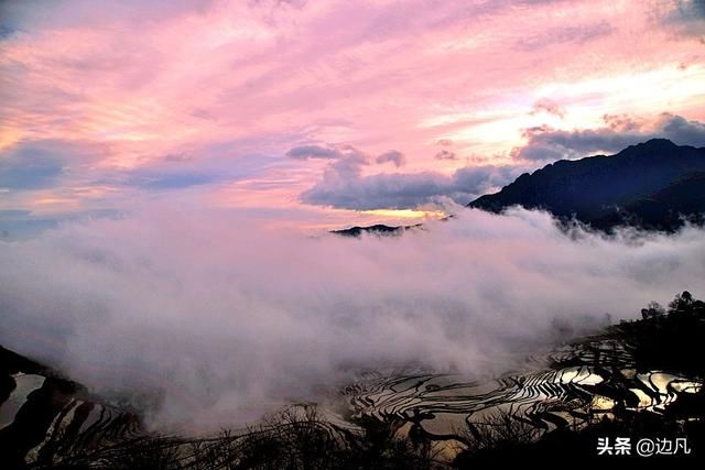 《云南风光》多依树梯田，壮美秀丽，如梦如幻的人间仙境！