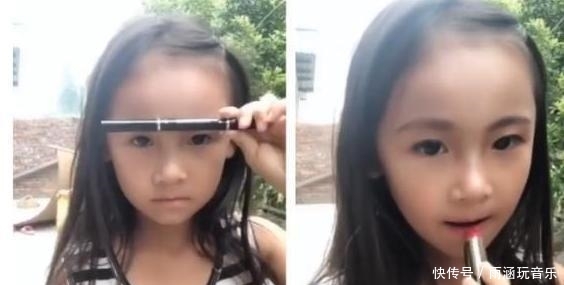 [ 网络世界中]直播“化妆”惊艳众人，网友：等你长大，8岁女孩成为“网红”