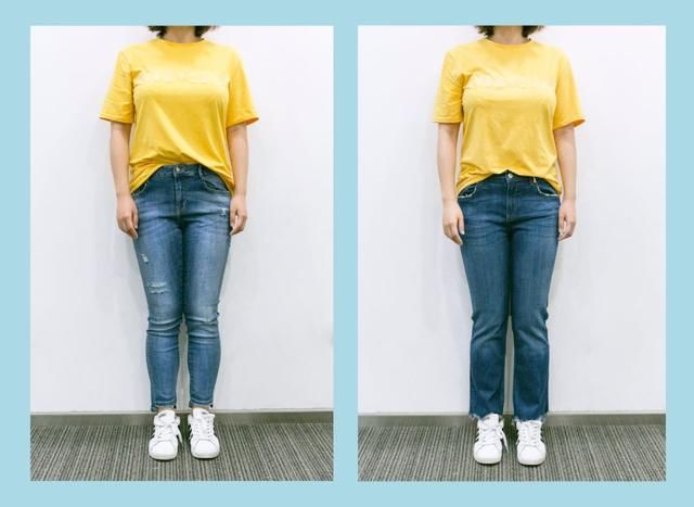 粗腿女孩真人测评｜世界上真的存在显腿瘦的牛仔裤吗？