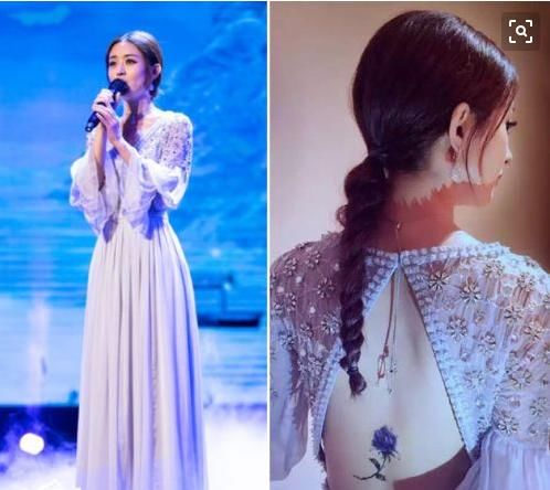 赵丽颖性感起来也是不输阵的,几次穿搭都有一种朦胧美!