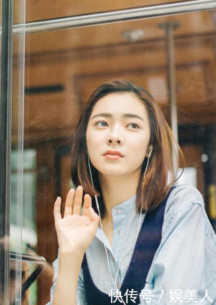 【好看】齐肩短发美女真好看