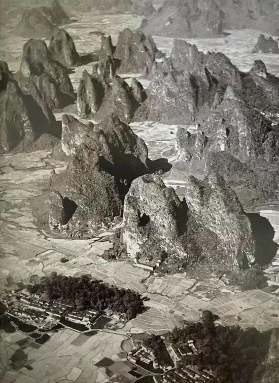 百年前的中国航拍：广西全是山，甘肃全是沙，点开看你家乡全是啥