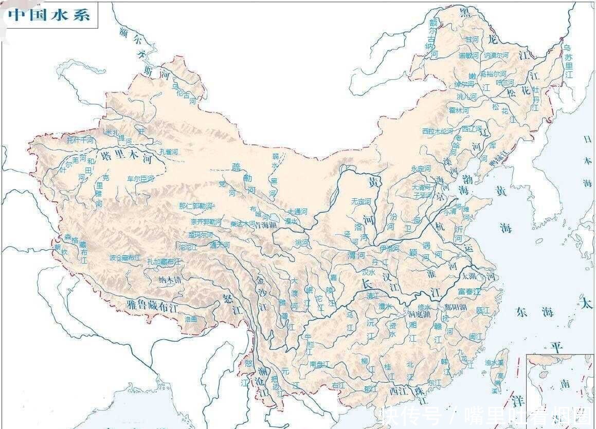  [七大]中国七大水系是哪七个，除了长江、黄河、珠江你还知道哪
