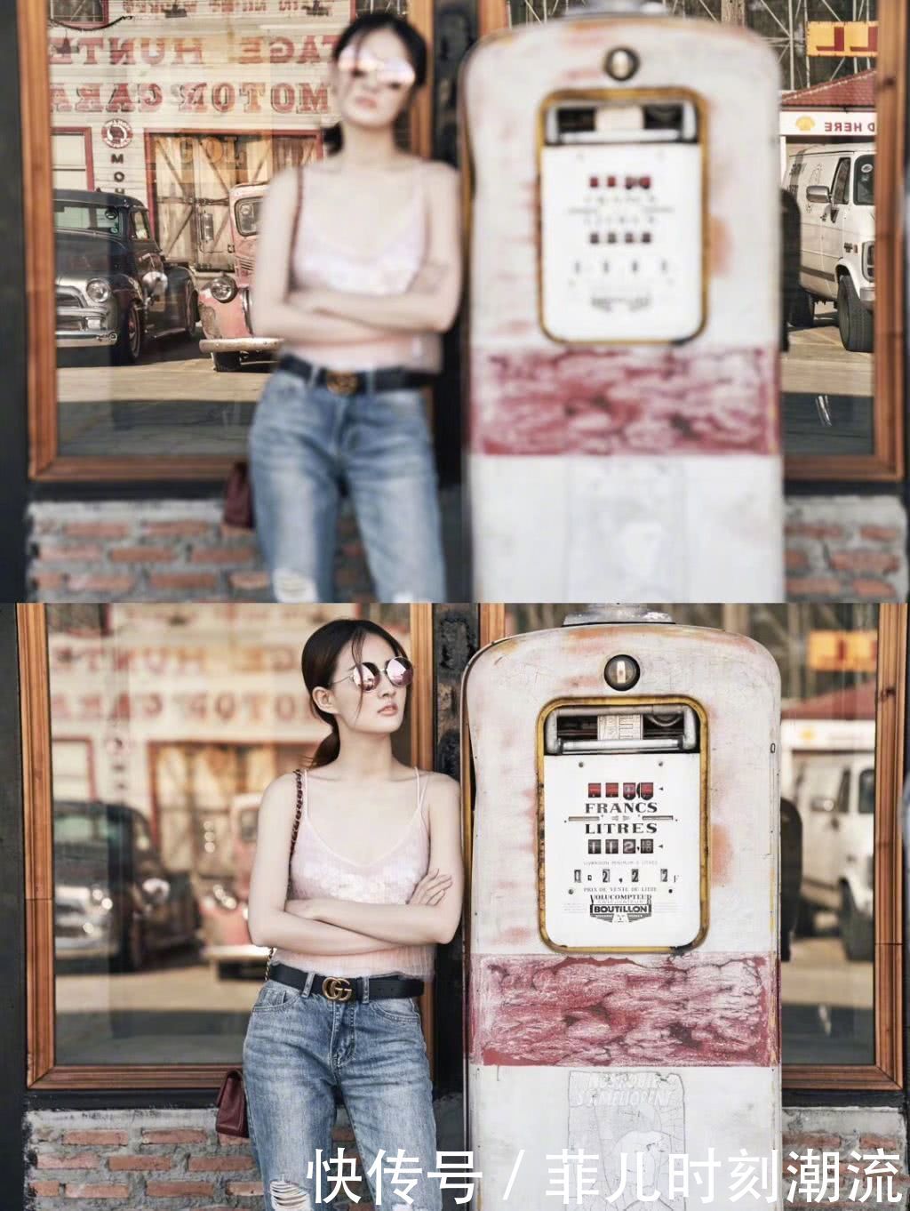 徐璐换了个空气刘海，瞬间就方脸变圆脸，网友：这是要嫩回15岁？