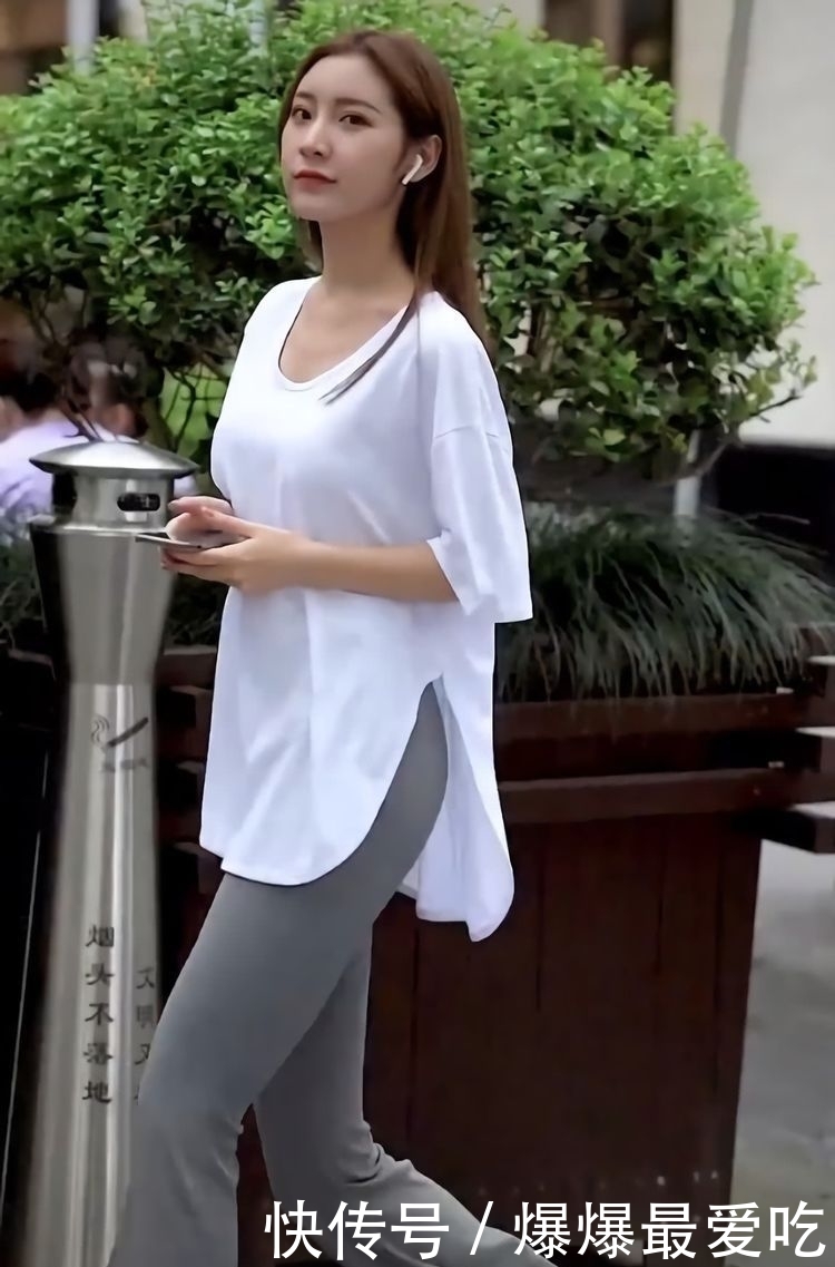 美女■美女是来街拍还是去买菜,穿着“睡衣”就出门了,够接地气