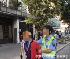 穿着辱警T恤叫嚣，被抓拘留8日，网友看这头发就知道是个二愣子