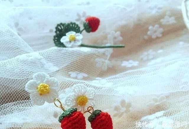  [小花]钩针编织的小花也太好看了