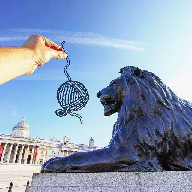 他果然是脑洞大开,把世界建筑都玩坏了