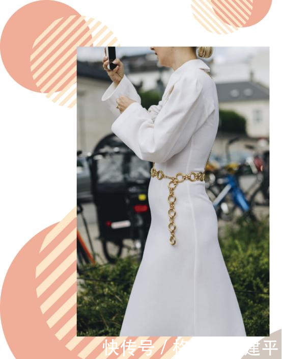『链条』皮绳麻线不受宠了,今年流行“链条”做装饰,帅气多变又时髦