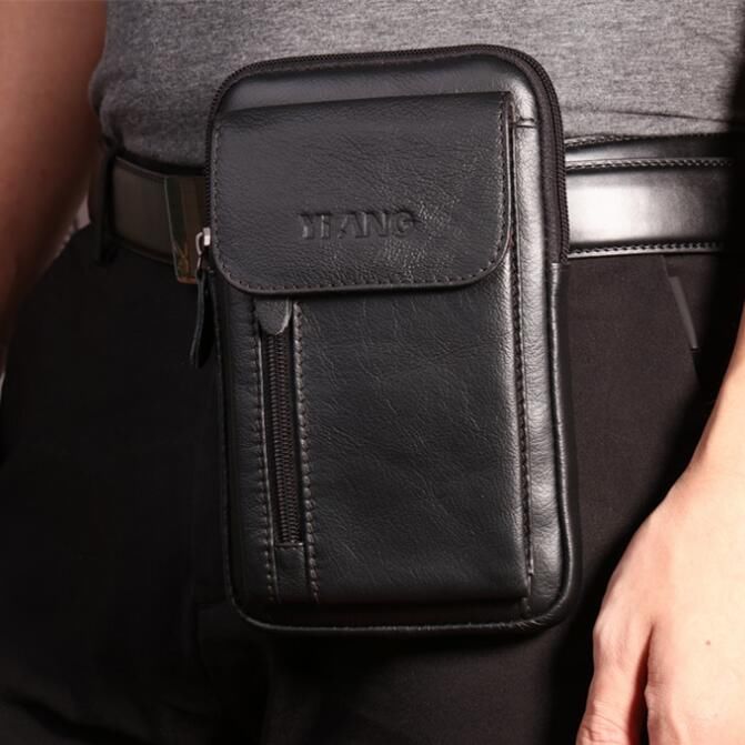 出门在外，手机香烟携带不方便，很多人都选择带上这款手机腰包