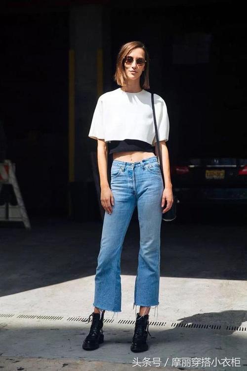 天气微凉，正是穿牛仔裤的好时节，让你美得优雅动人
