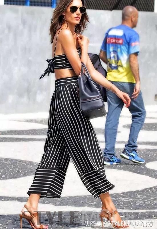 背心搭阔腿裤，大写加粗的高级清凉夏装！