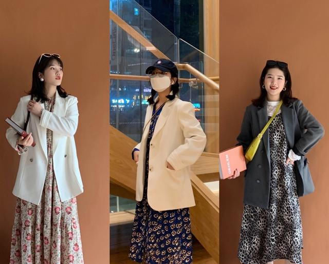  #碎花裙#不会穿衣打扮的,这27套裤子穿搭,照着学,也能穿出时尚范!
