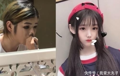  残党@女生为啥要化妆？化妆前后判若两人，看完手残党：求你放过自己！