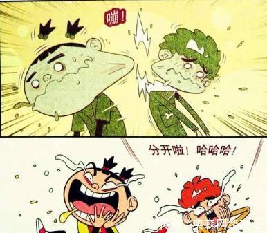【厕所】搞笑漫画 大脸妹“肚子疼”上厕所, 阿衰跟着去却被误认是“流氓”