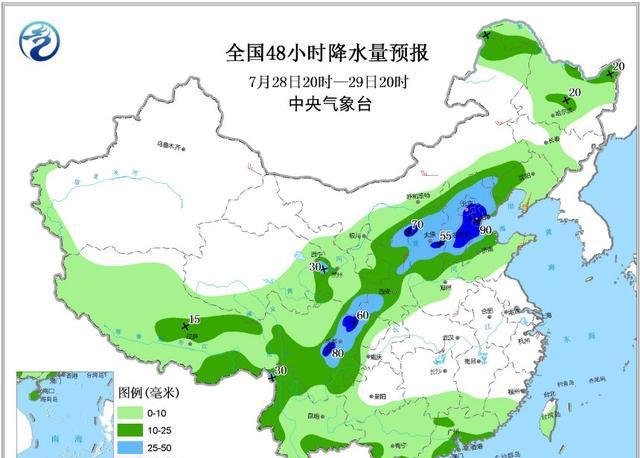 华北降雨或提前到28日，局部暴雨，6号台风停编，7号可能也快了
