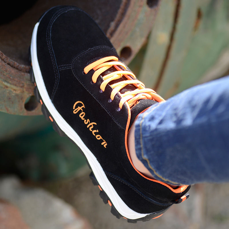 有一种男鞋:叫“搬砖鞋”，不怕钢钉，不怕砸，穿着不闷脚还时髦