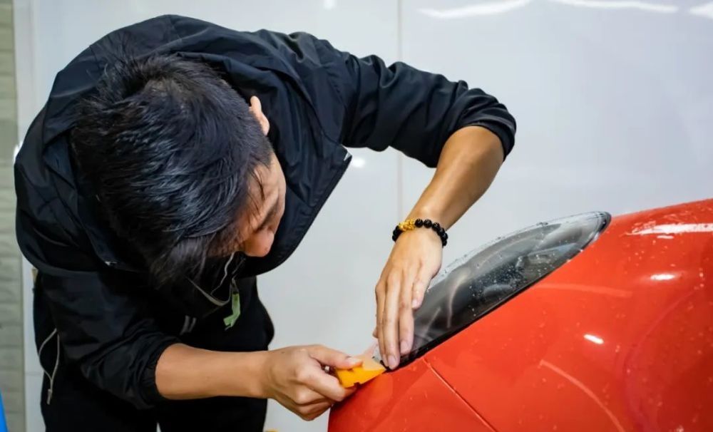 『卡宴』保时捷卡宴Coupe 装贴XPEL LUX PLUS系列漆面保护膜