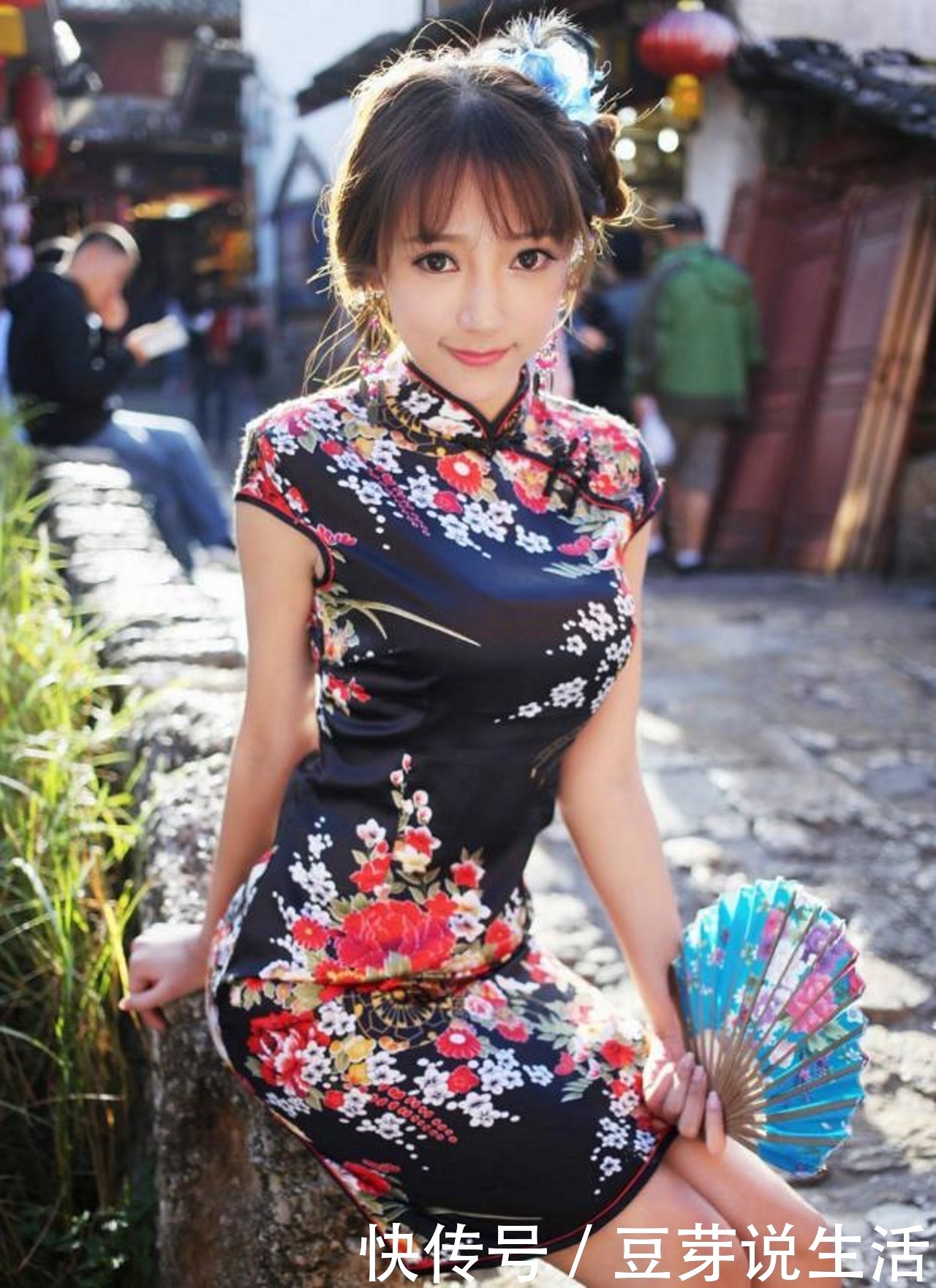 人像摄影,很清纯的旗袍小姐姐,网友:漂亮,唯美!