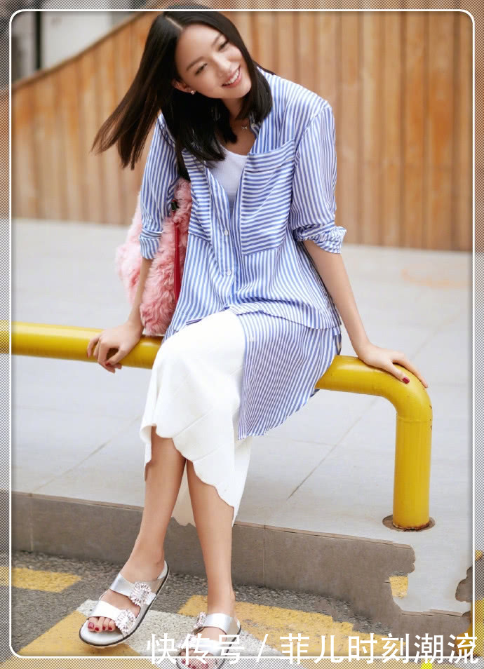 182cm张梓琳不愧是世界小姐,长裤都能穿成九分裤,大长腿太惊艳