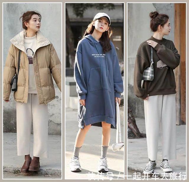 气质@半高领内搭先别丢,这样搭配就很美,春季穿着气质加倍
