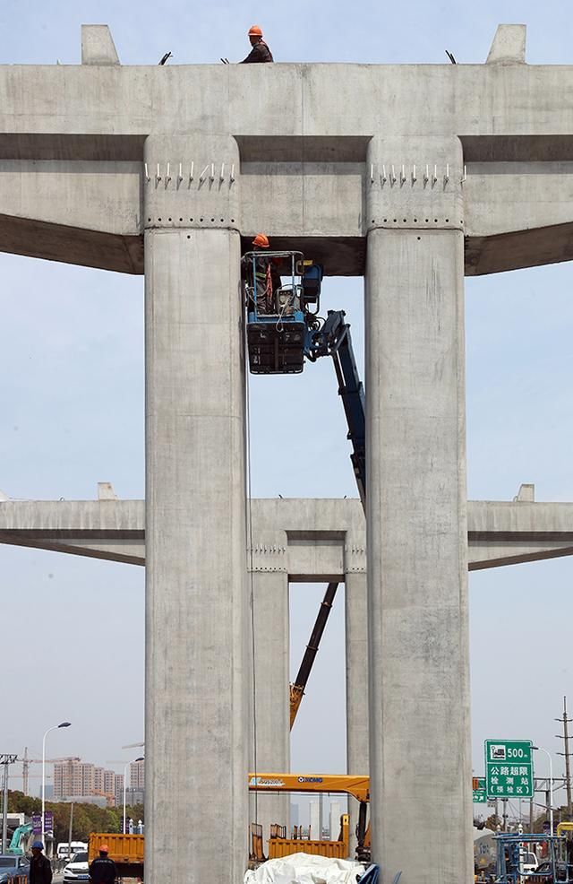  『全线』上海济阳路快速化改建工程全速推进，年底可实现全线结构贯通