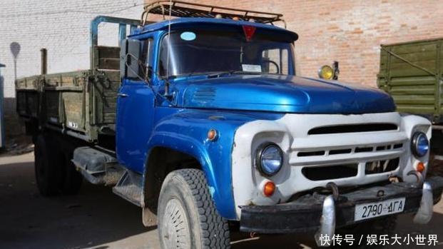  外蒙：30年前的卡车还能开？这位外蒙大妈靠着这车，在中国运货