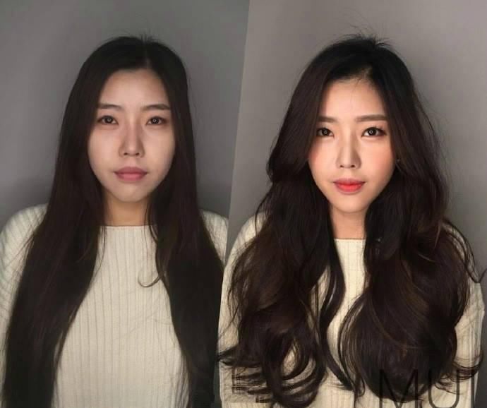 女生化妆前后,差距到底有多大?!