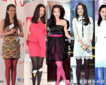 明星穿丝袜：杨幂土气，王菲穿出新风格，最惊艳的还是腿粗的她