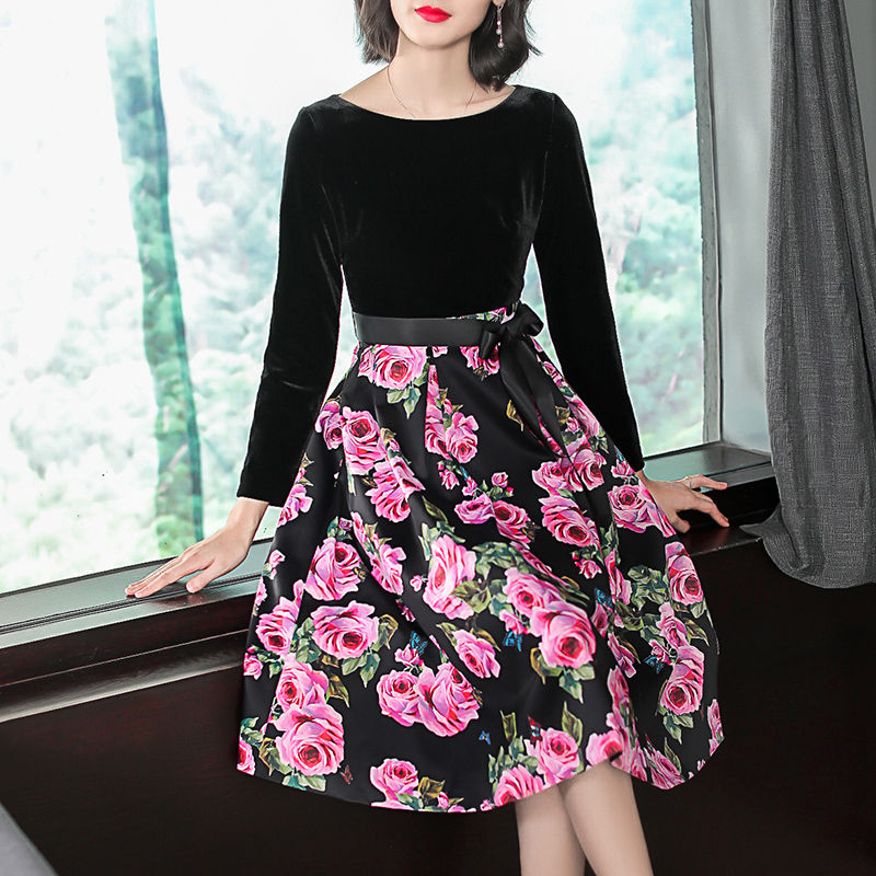 女人丰满不好看?试试“名族风连衣裙”，挺翘曲线凹凸，好可爱