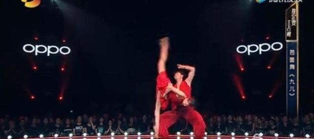 舞蹈风暴总决赛敖定雯