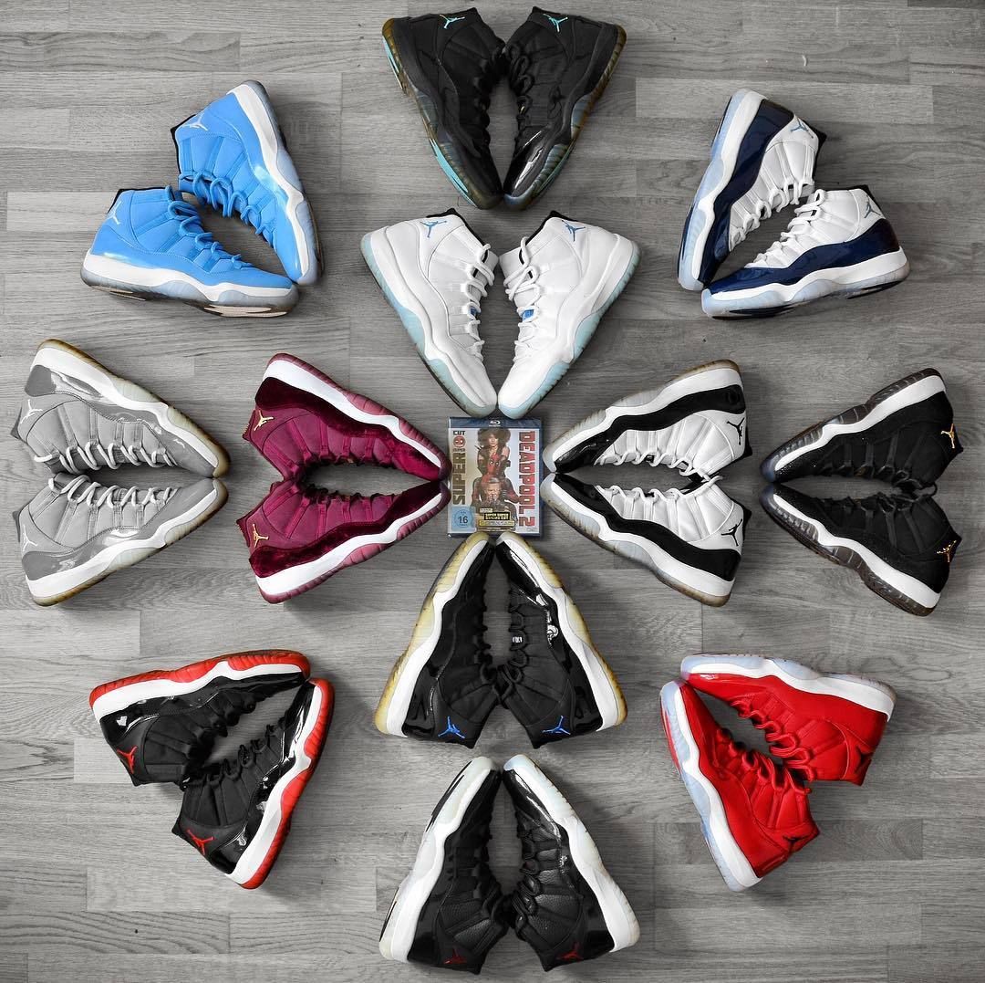 球鞋上脚精选|这可能是正代最经典的系列。AJ11特辑