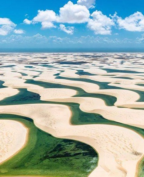 世上最奇沙漠！巴西千湖沙漠：水比沙多、还有鱼虾“美得像仙境”