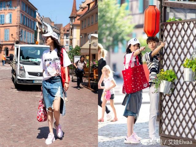 舒淇《中餐厅2》第七集私服，42岁黑色路人装，做最亮眼的美少女