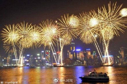  年来■10年来首次！香港取消2020跨年烟花汇演