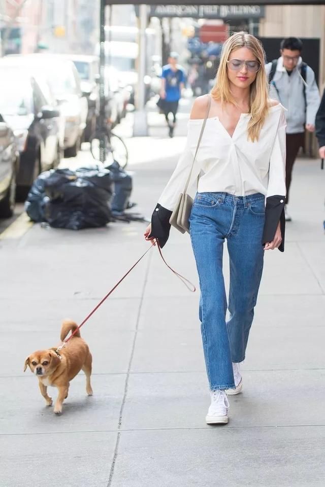 我膨胀了,维密超模的街拍竟然也敢学!