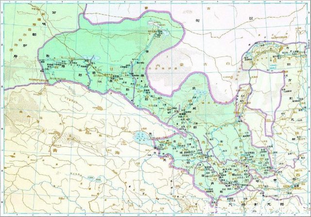 甘肃河西走廊四郡的前世今生