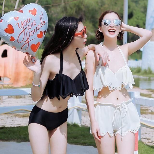 野性十足的比基尼小姐姐，凹凸有致的身材，尽显成熟女王气质