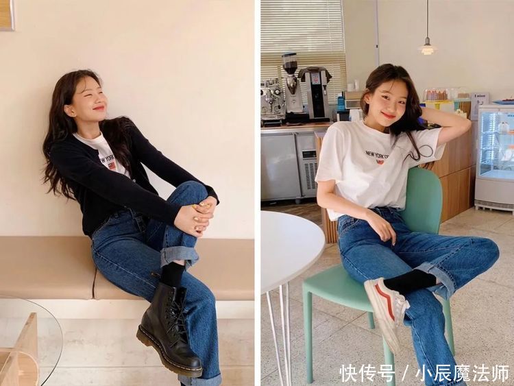 #时髦#早春就穿马丁靴,够时髦、够个性,最重要的是显高又百搭!