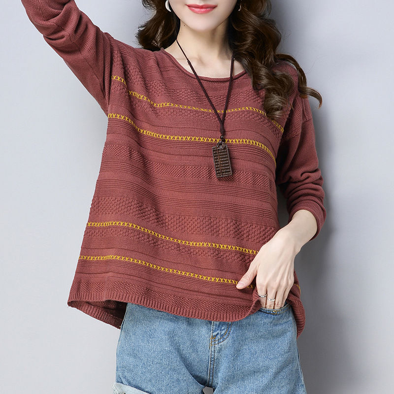 优质套头针织衫，秋天可以单穿，冬天还可以做内搭，非常实用哦