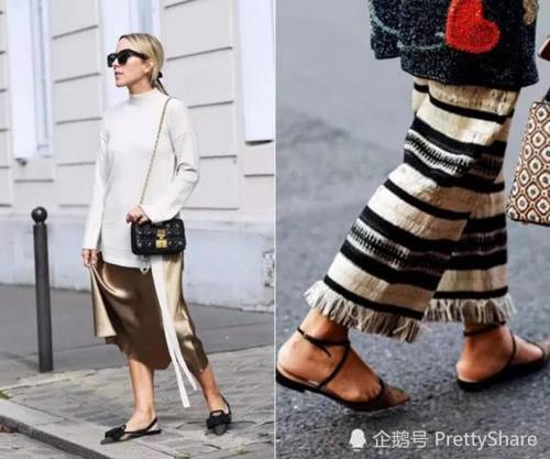 驾驭不了高跟鞋？这些平底尖头鞋也很美