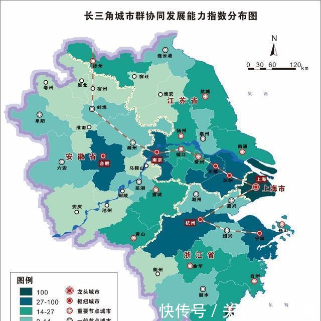 安徽有9个城市加入长三角，长三角城市群为什么不带江西玩