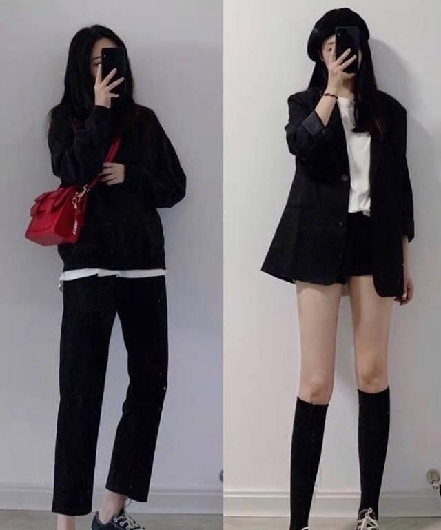 『气质』酷女孩的穿搭日常,谁穿谁气质“爆表”