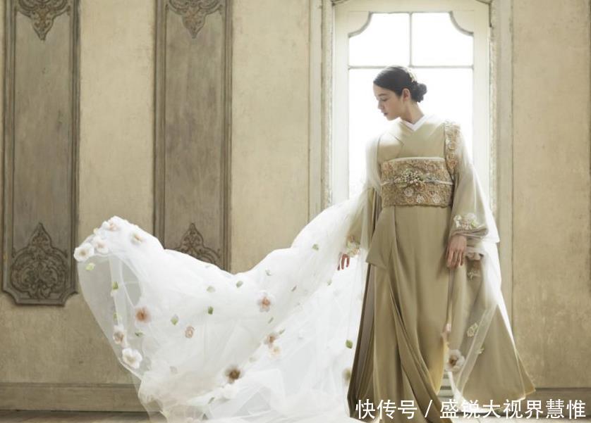 『改成』本以为韩服、和服改成婚纱已经够美,看到婚纱版汉服,彻底被征服