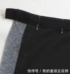 『精致』缝制一条精致的羊毛包裙,一个简单的细节瞬间提升质感,经典复古