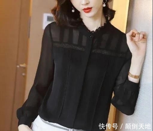  [气质]建议女人：穿衣不能跟风，瞧这“极简风小衫”，春夏穿特显气质