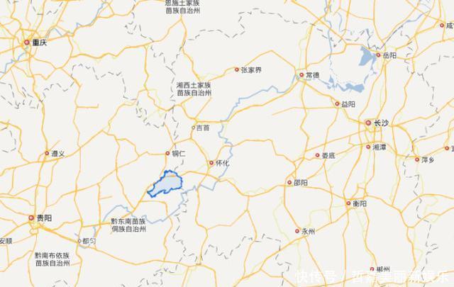 湖南最西端的县，被贵州三面包围