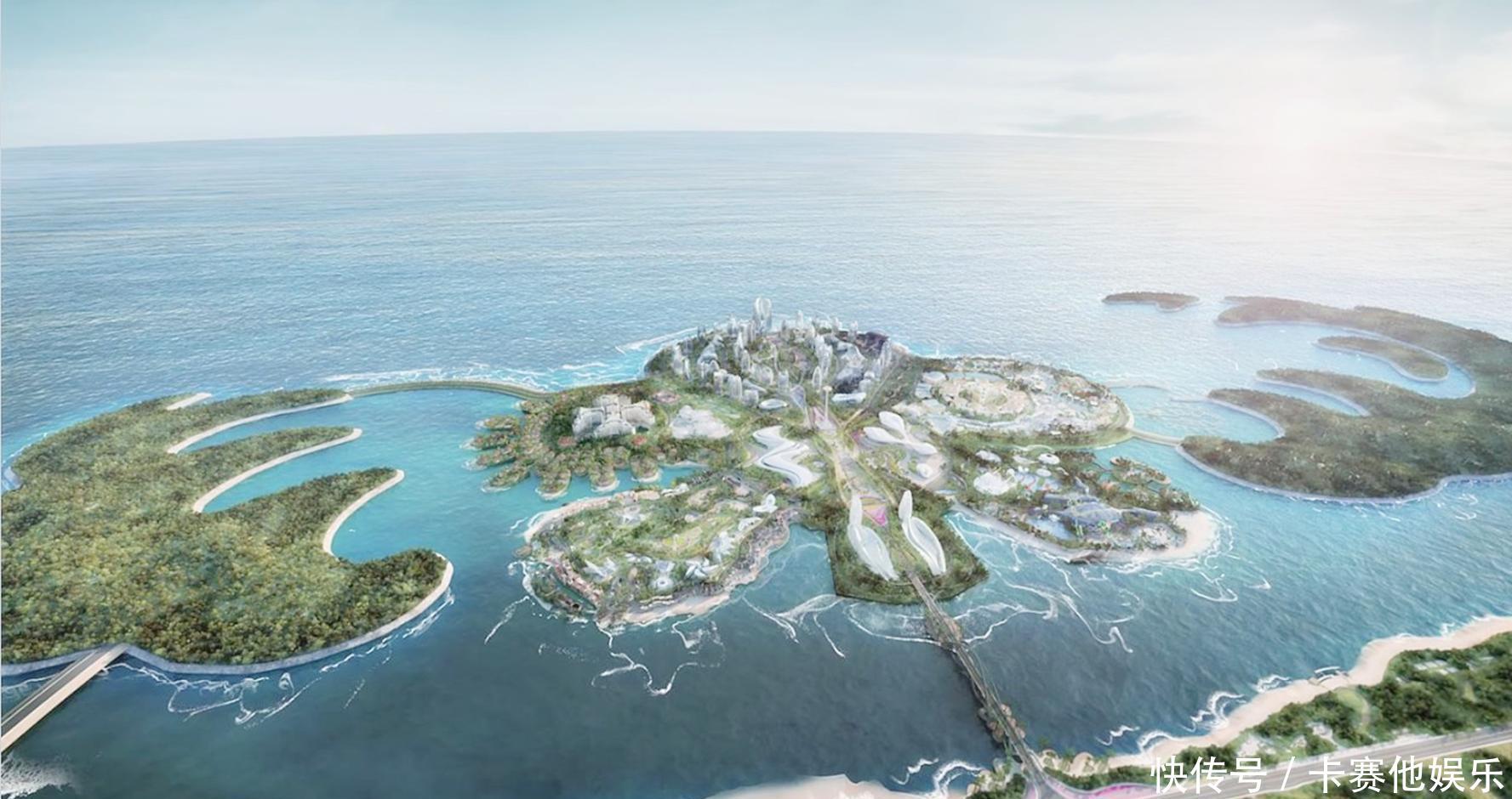 海南岛超级工程填海打造海上度假天堂, 被称“东方迪拜”